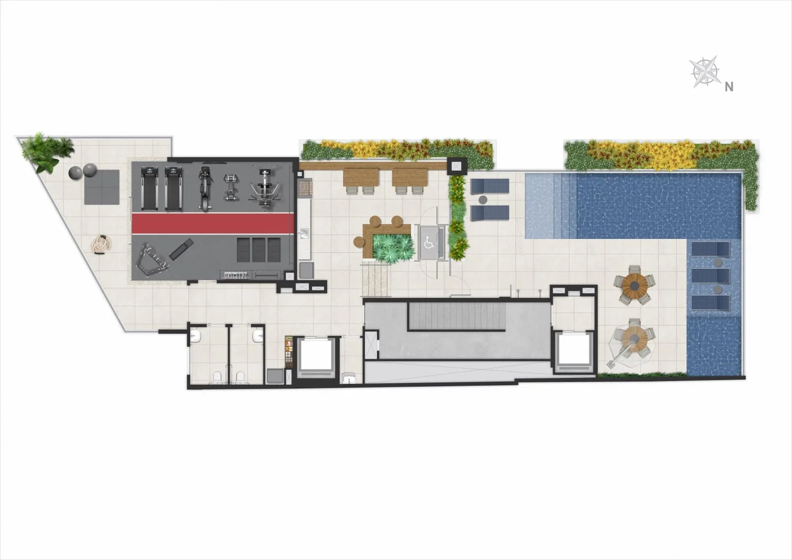 Planta 23: Hum Humaitá, apartamento de alto padrão em Outro, Rio de Janeiro