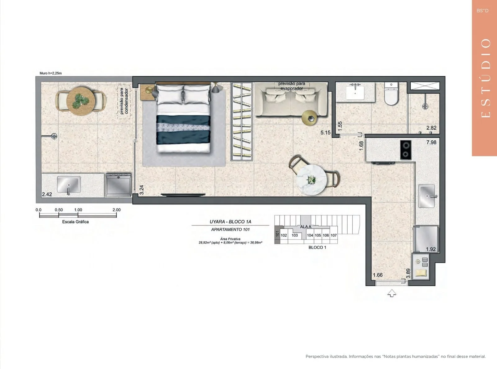 Planta 4: Parque Sustentável da Gávea, apartamento de alto padrão na Gávea, Rio de Janeiro