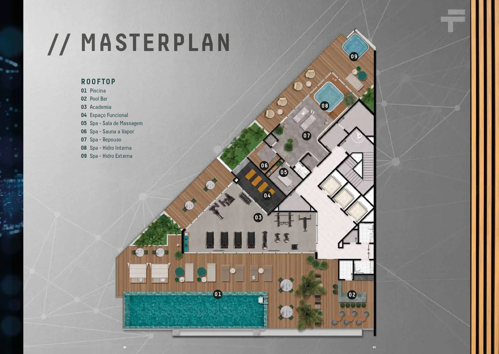 Planta 3: First Humaitá, studio de alto padrão em Outro, Rio de Janeiro