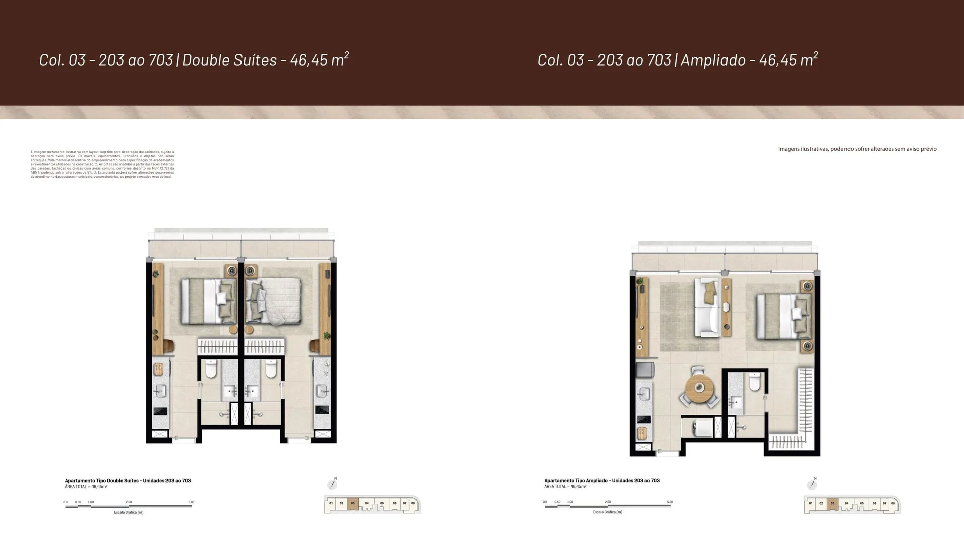 Planta 5: Stay Ludolf, apartamento de alto padrão no Leblon, Rio de Janeiro