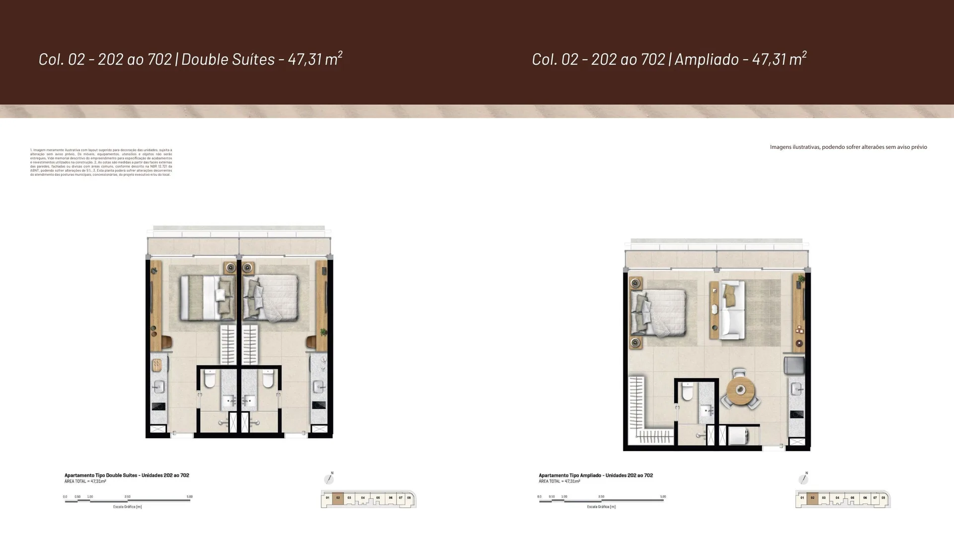 Planta 4: Stay Ludolf, apartamento de alto padrão no Leblon, Rio de Janeiro