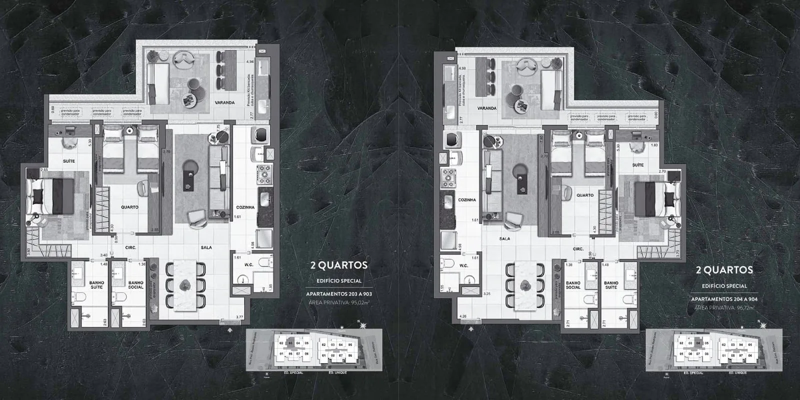 Planta 12: Easy Botafogo, apartamento de alto padrão em Botafogo, Rio de Janeiro