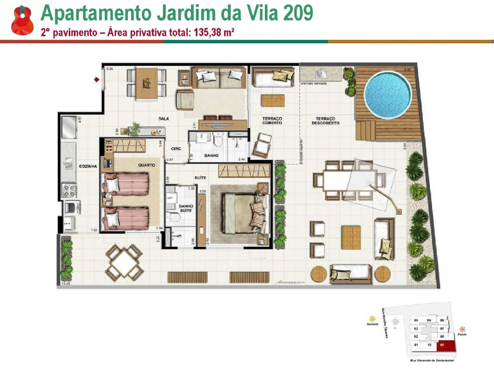 Planta 4: Vila Bela Residencial, apartamento de alto padrão em Outro, Rio de Janeiro