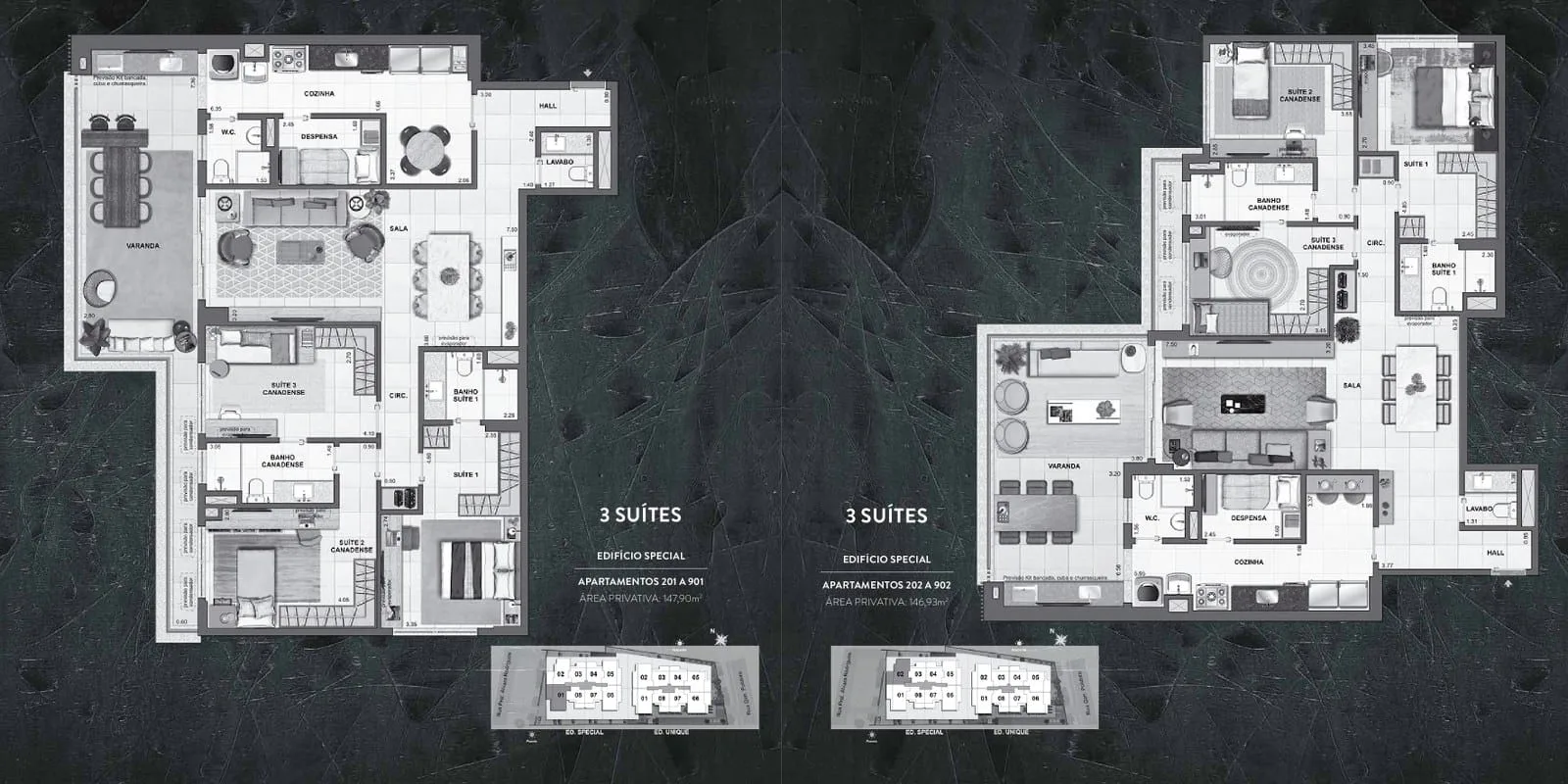 Planta 8: Easy Botafogo, apartamento de alto padrão em Botafogo, Rio de Janeiro