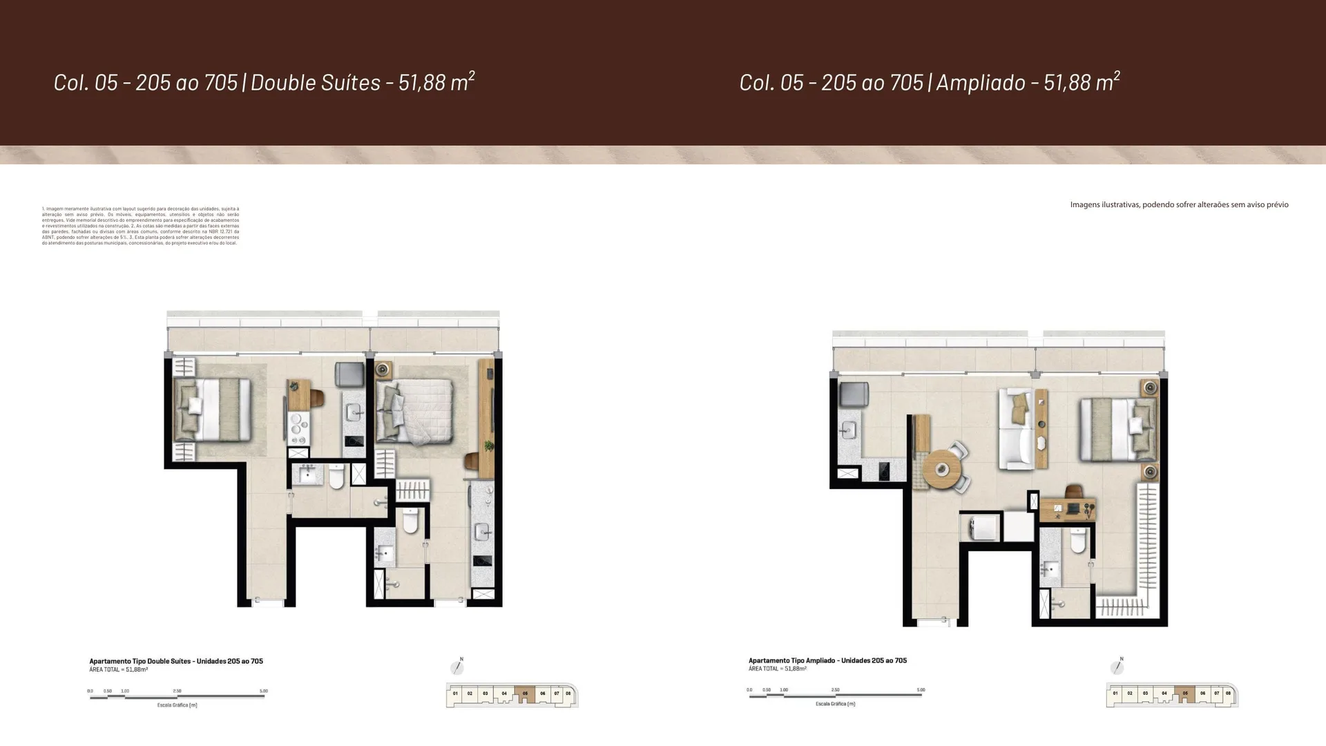 Planta 7: Stay Ludolf, apartamento de alto padrão no Leblon, Rio de Janeiro