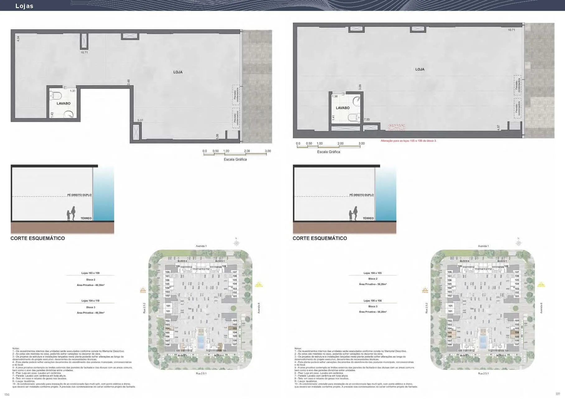 Planta 22: Arte Wave Residences, studio de alto padrão na Barra da Tijuca, Rio de Janeiro