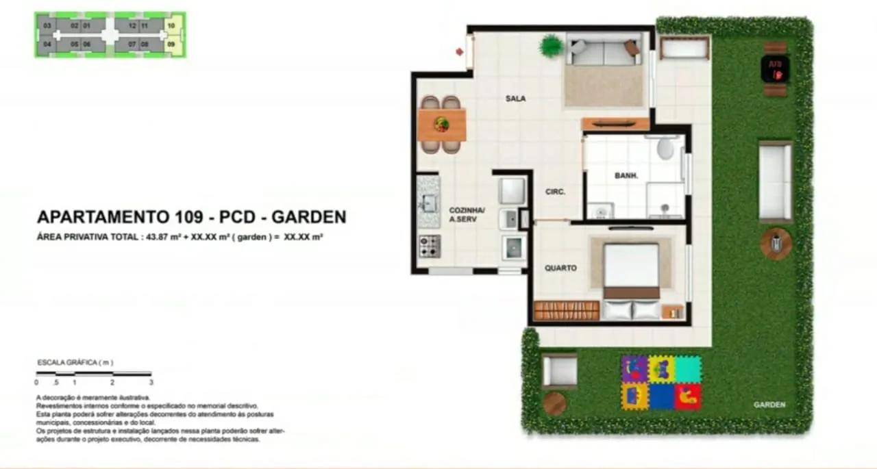 Planta 2: Vitale Eco Vargem Grande, apartamento de alto padrão em Outro, Rio de Janeiro