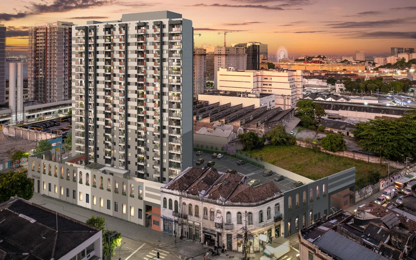 Arcos do Porto Residencial, studio de alto padrão no Centro, Rio de Janeiro (foto 2 de 13)