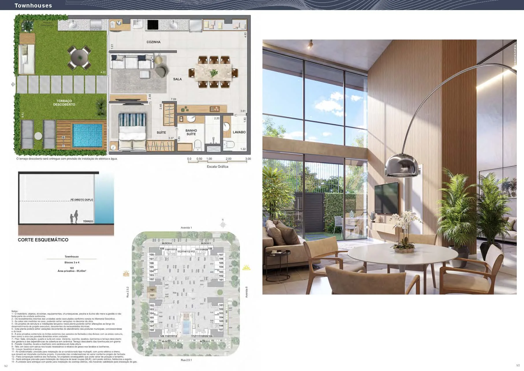 Planta 5: Arte Wave Residences, studio de alto padrão na Barra da Tijuca, Rio de Janeiro