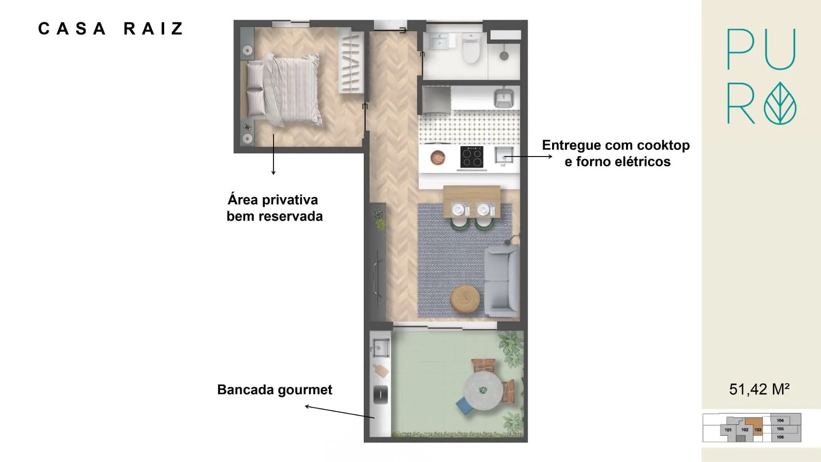 Planta 5: Puro Jardim Botânico, casa de alto padrão no Jardim Botânico, Rio de Janeiro