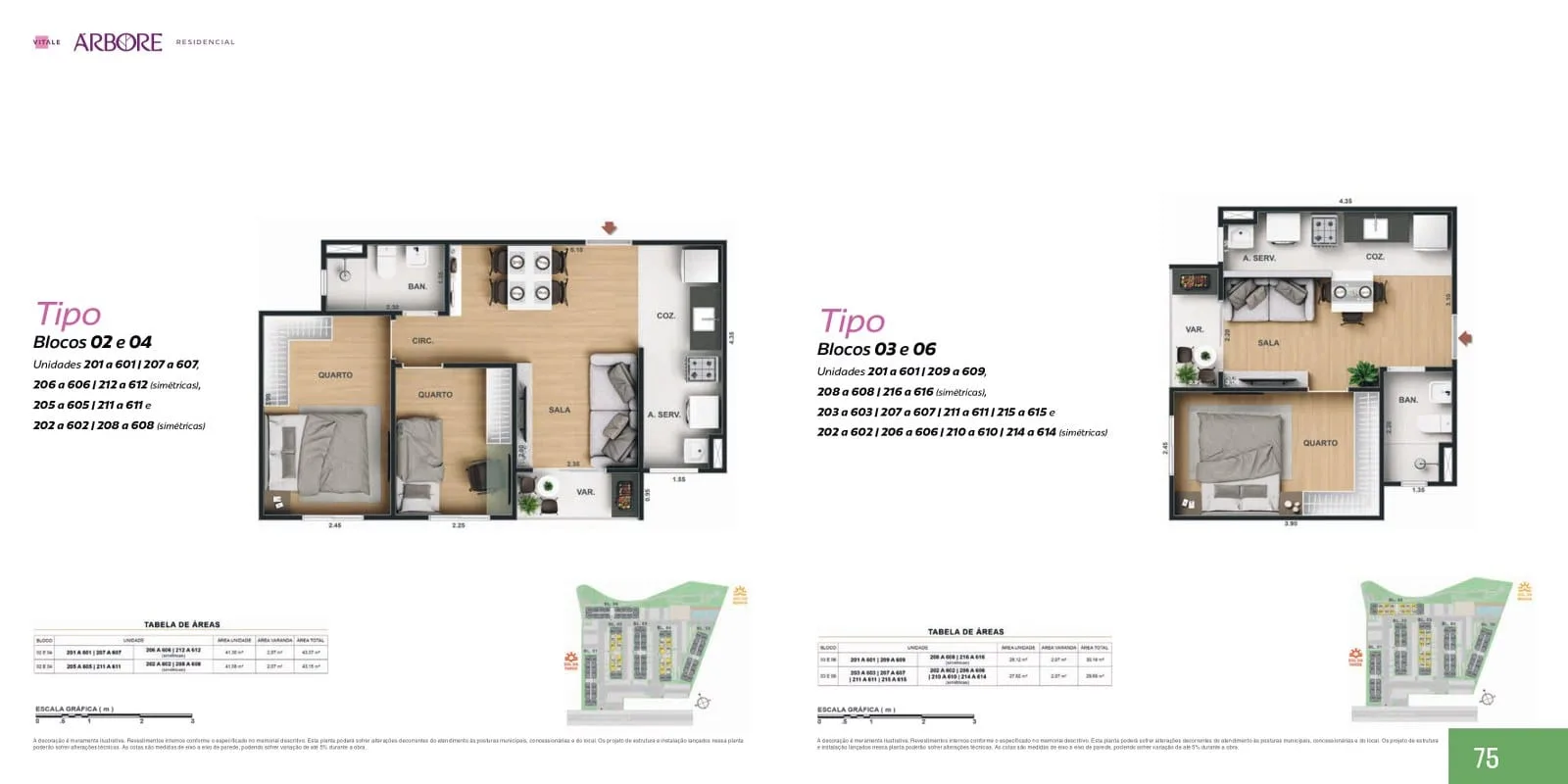 Planta 9: Árbore Camorim Residencial, apartamento de alto padrão em Outro, Rio de Janeiro