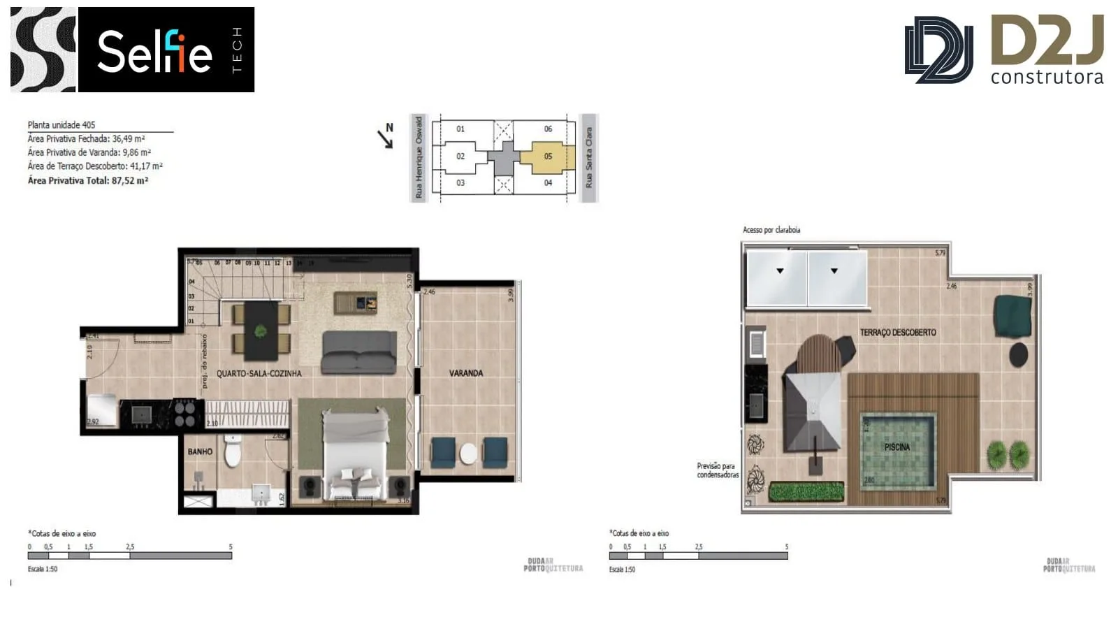 Planta 12: Selfie Tech Copacabana, apartamento de alto padrão em Copacabana, Rio de Janeiro