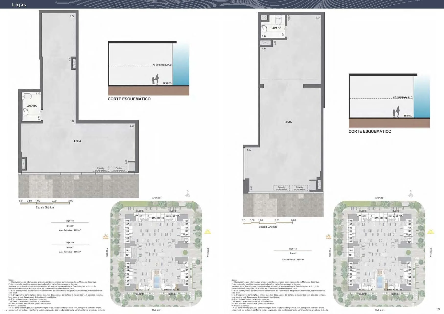 Planta 23: Arte Wave Residences, studio de alto padrão na Barra da Tijuca, Rio de Janeiro