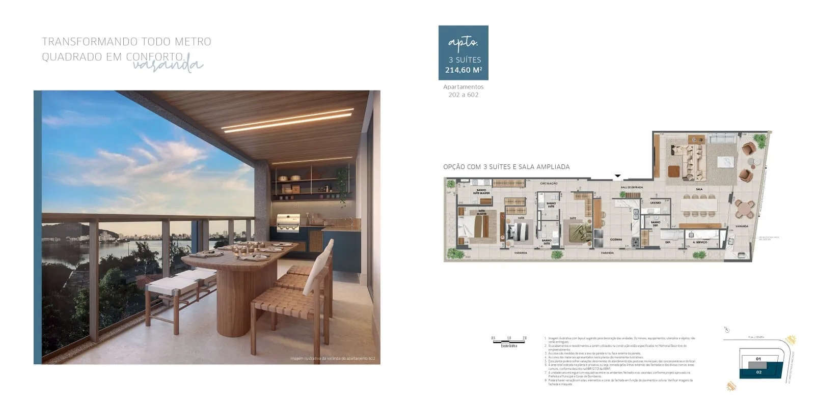 Planta 7: Lineu 708, apartamento de alto padrão na Lagoa, Rio de Janeiro