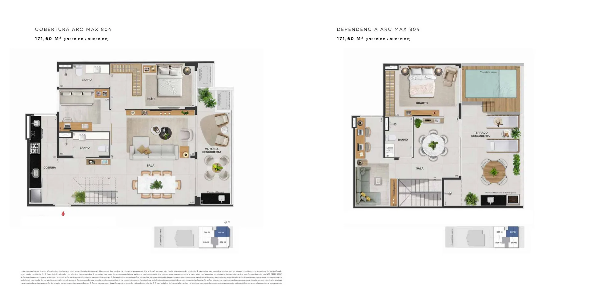 Planta 10: Arc Ipanema, apartamento de alto padrão em Ipanema, Rio de Janeiro