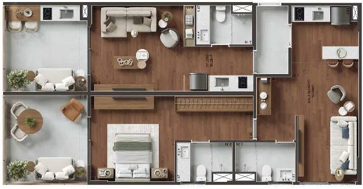 Planta 7: MO.dO Design Living, studio de alto padrão em Botafogo, Rio de Janeiro