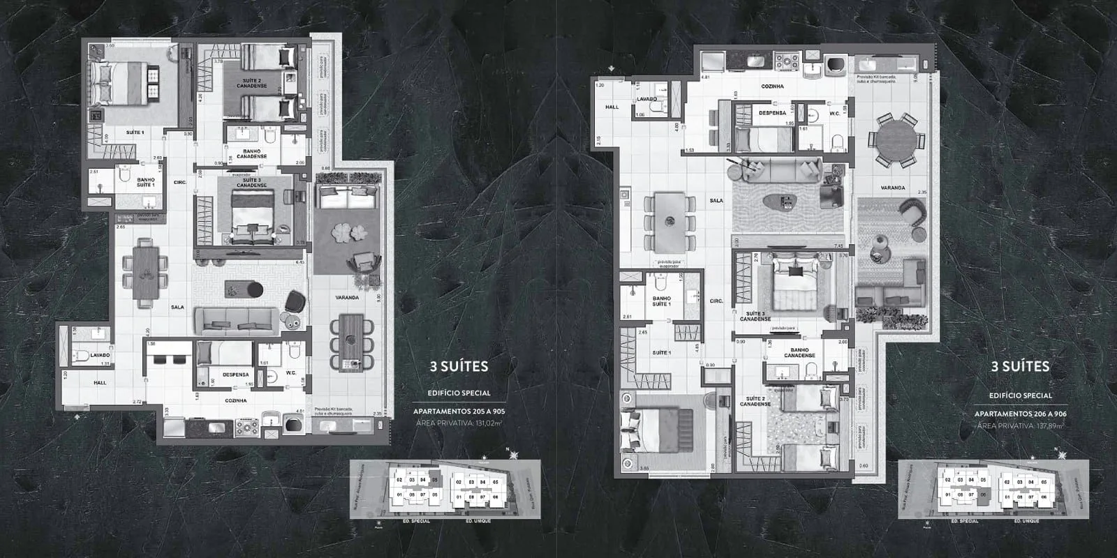 Planta 9: Easy Botafogo, apartamento de alto padrão em Botafogo, Rio de Janeiro