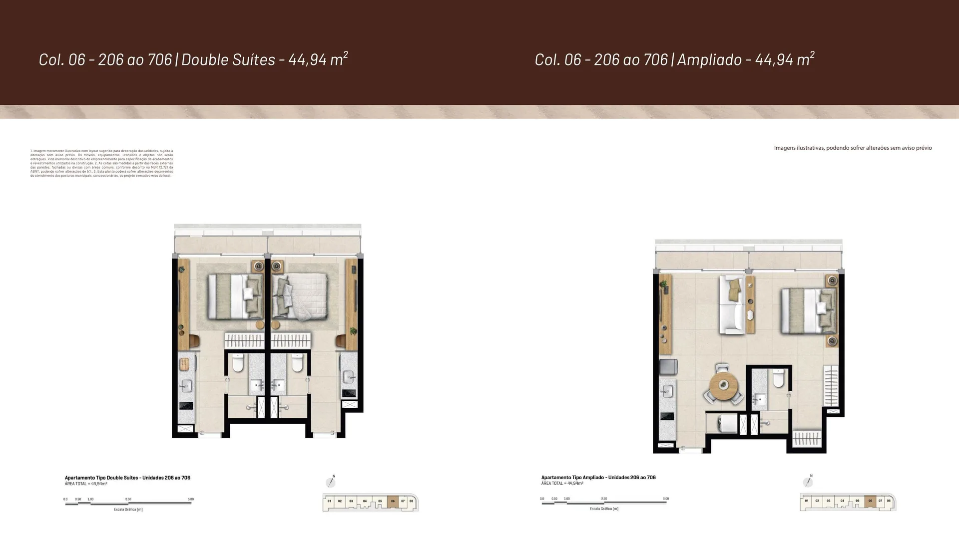 Planta 8: Stay Ludolf, apartamento de alto padrão no Leblon, Rio de Janeiro