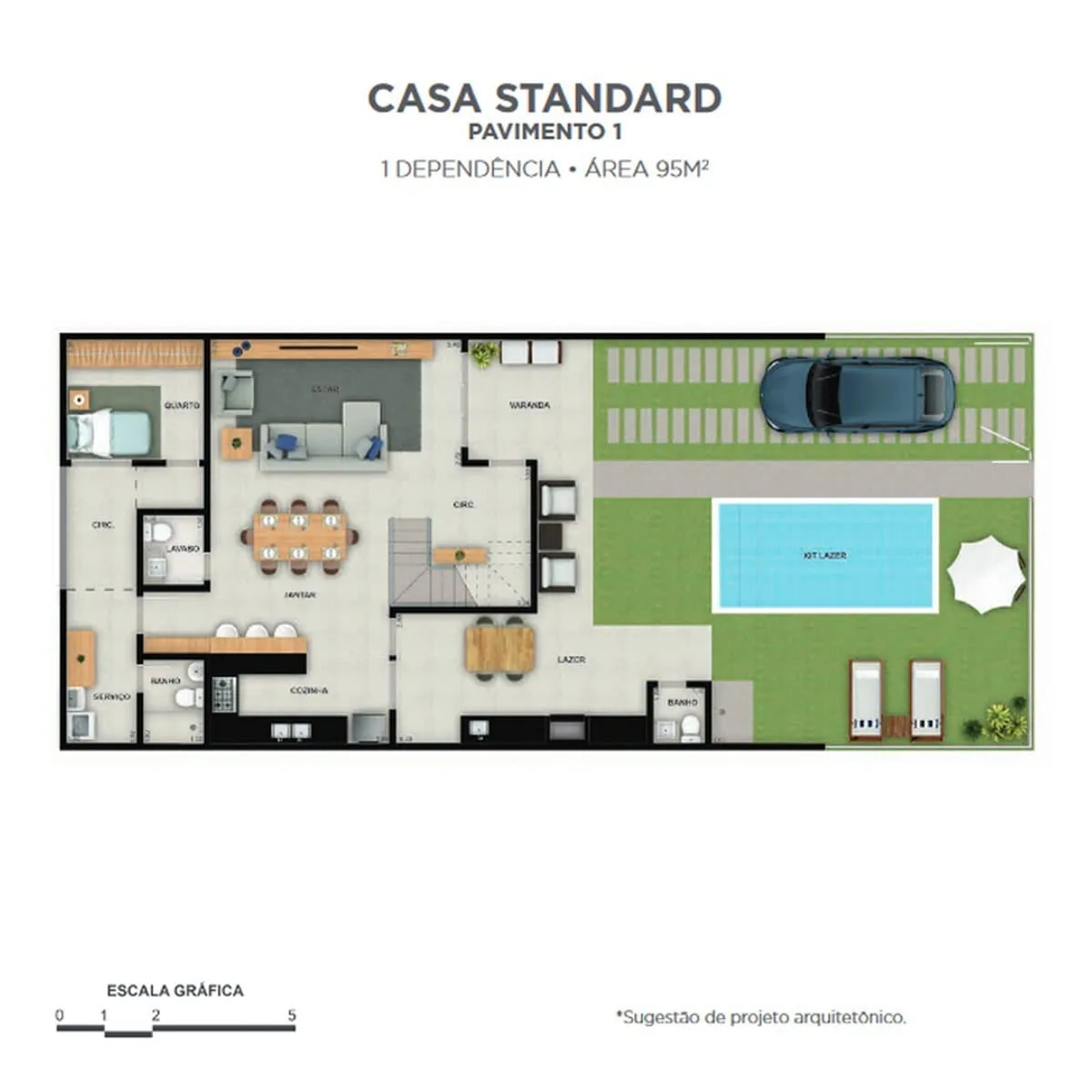 Planta 6: Bio Recreio Residencial, casa de alto padrão no Recreio dos Bandeirantes, Rio de Janeiro