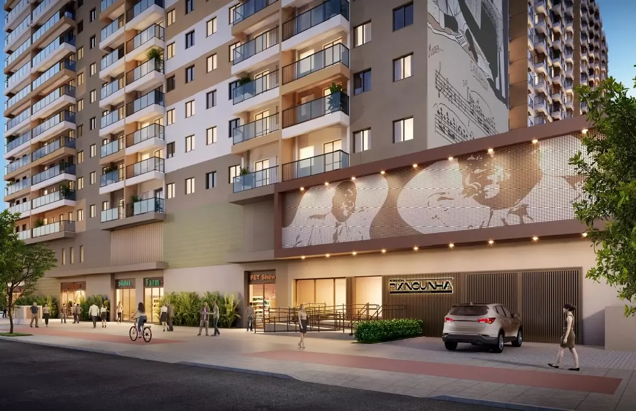 Residencial Pixinguinha Porto Maravilha, studio de alto padrão no Centro, Rio de Janeiro