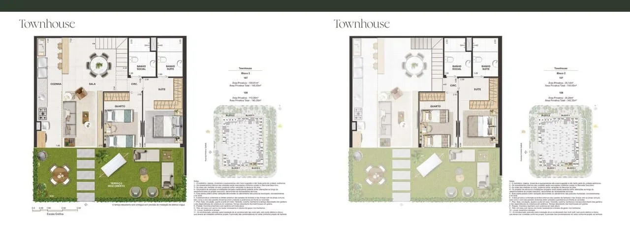 Planta 12: Arte Botânica Residencial, studio de alto padrão na Barra da Tijuca, Rio de Janeiro