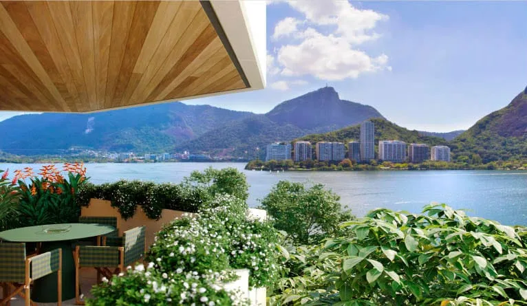 Azuis Mozak, apartamento de alto padrão na Lagoa, Rio de Janeiro (foto 5 de 13)