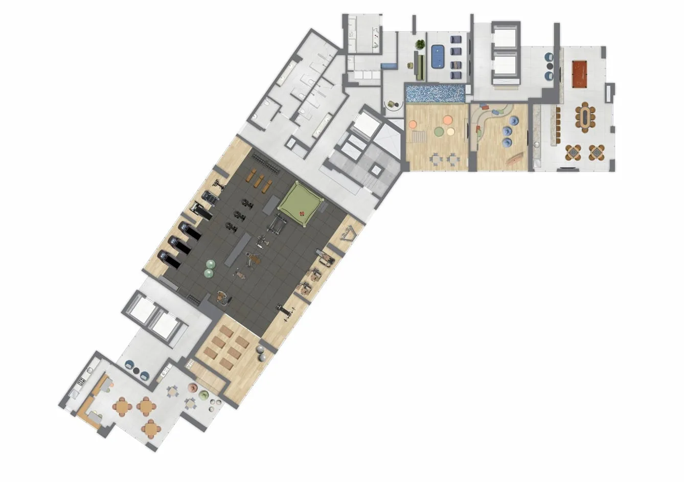 Planta 5: Icon Golf Residence, apartamento de alto padrão na Barra da Tijuca, Rio de Janeiro