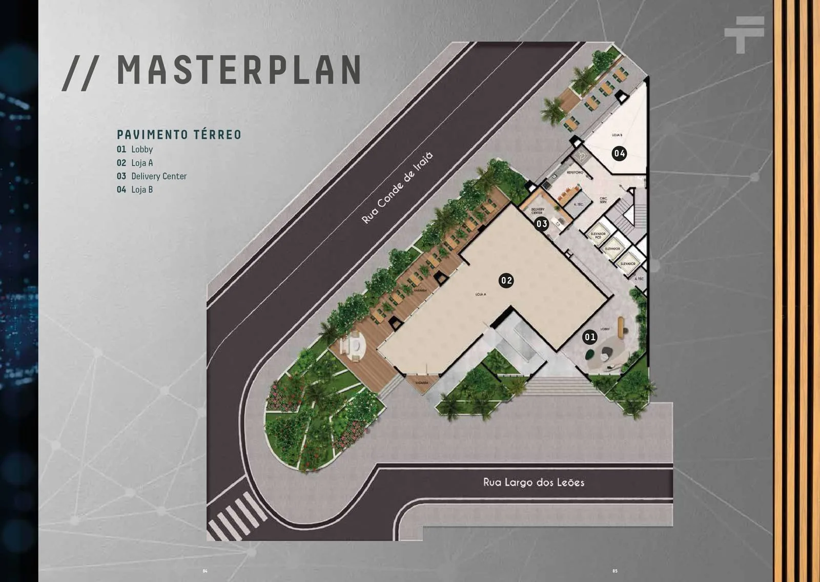 Planta 1: First Humaitá, studio de alto padrão em Outro, Rio de Janeiro
