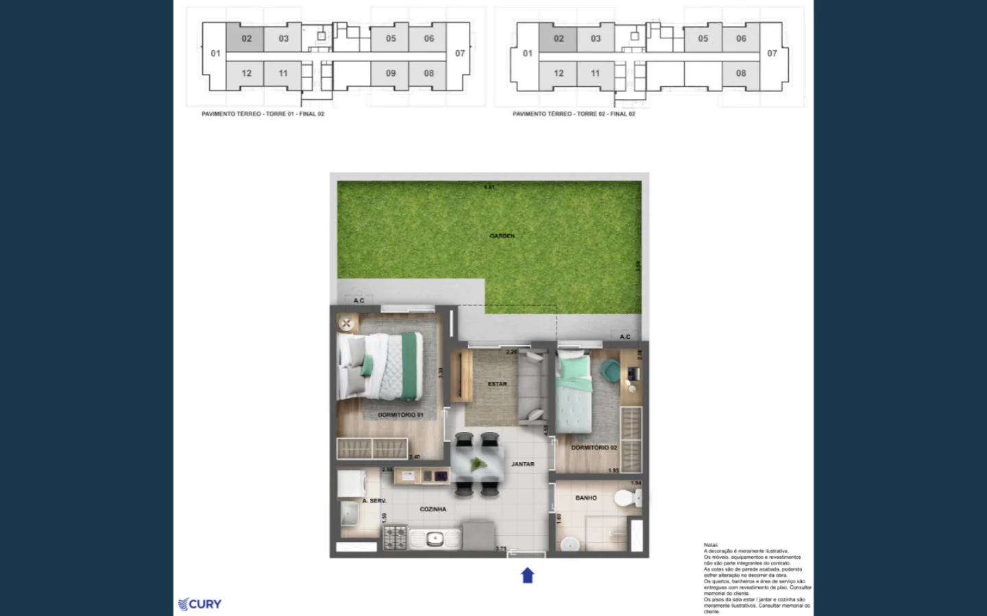 Planta 5: Nova Norte Samba Residencial, apartamento de alto padrão em Outro, Rio de Janeiro
