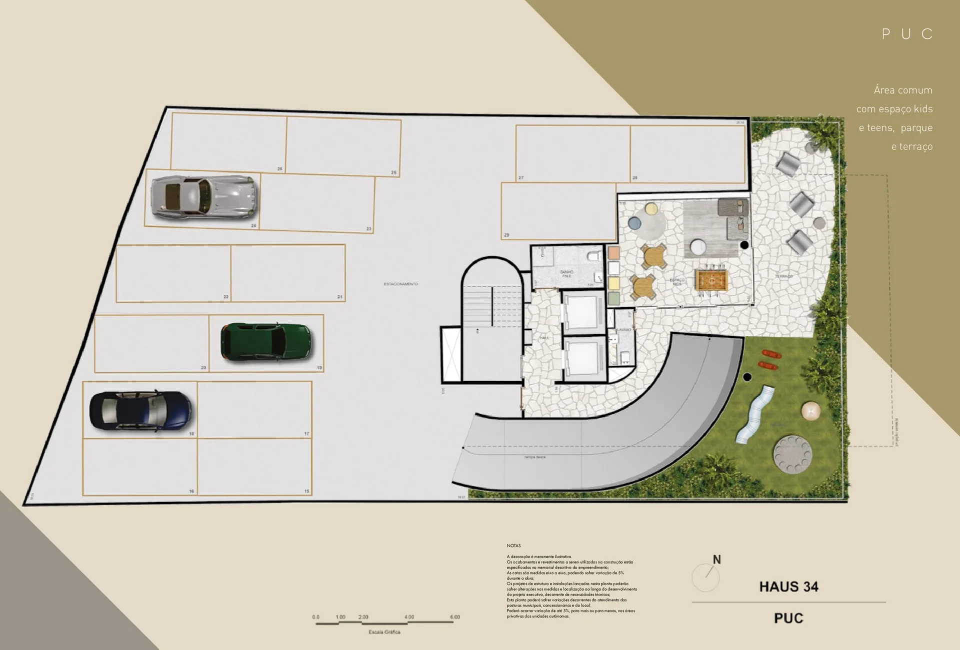 Planta 5: Haus 34 Botafogo, apartamento de alto padrão em Botafogo, Rio de Janeiro