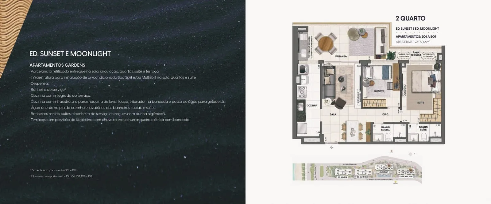 Planta 3: Wave By Yoo Barra, apartamento de alto padrão na Barra da Tijuca, Rio de Janeiro