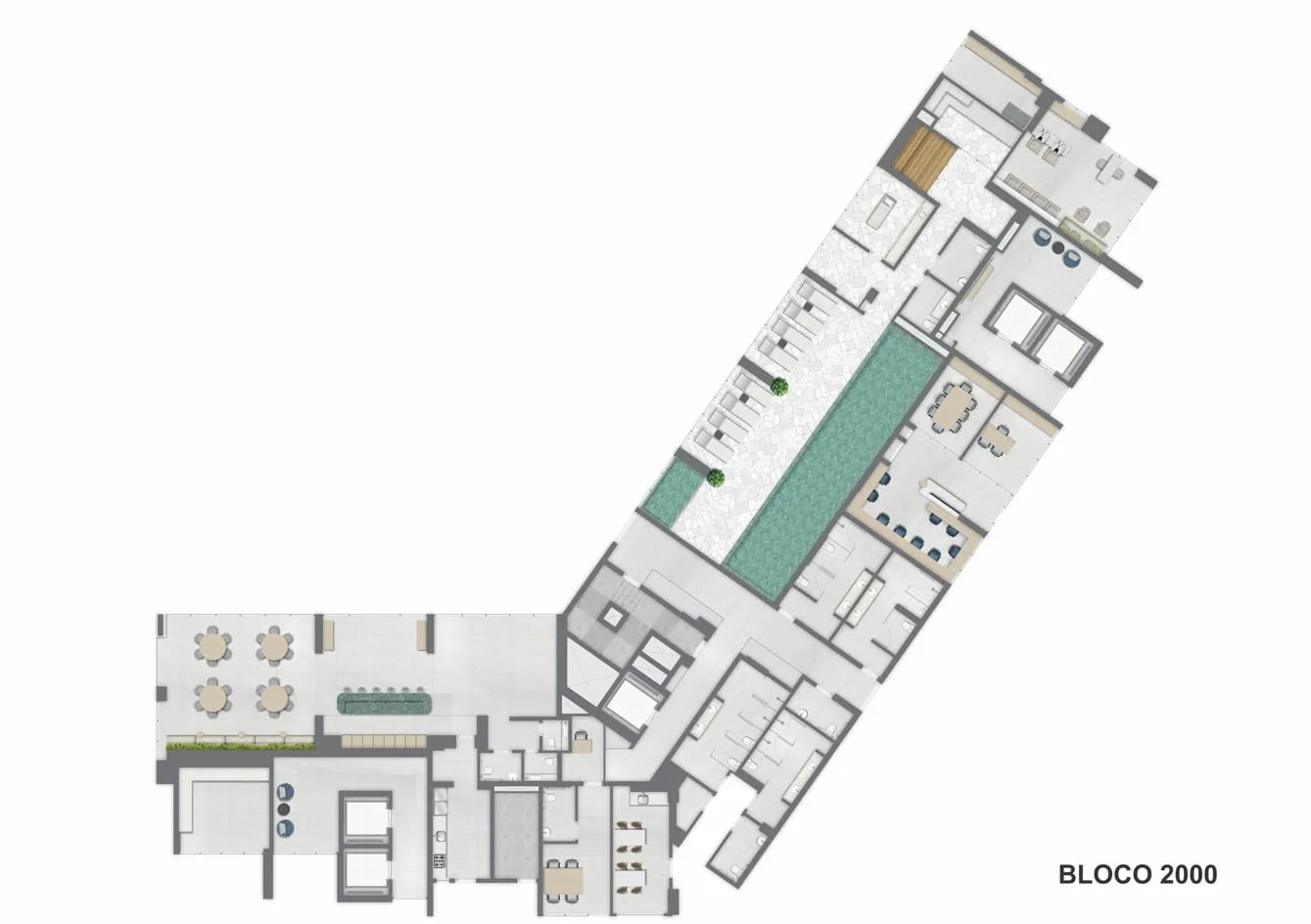 Planta 6: Icon Golf Residence, apartamento de alto padrão na Barra da Tijuca, Rio de Janeiro