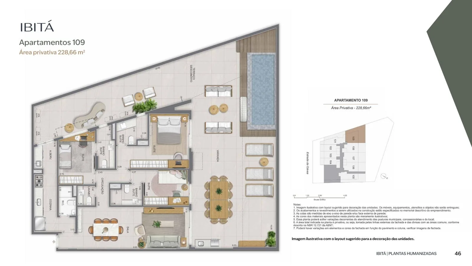 Planta 9: Ibitá São Conrado, apartamento de alto padrão em Outro, Rio de Janeiro