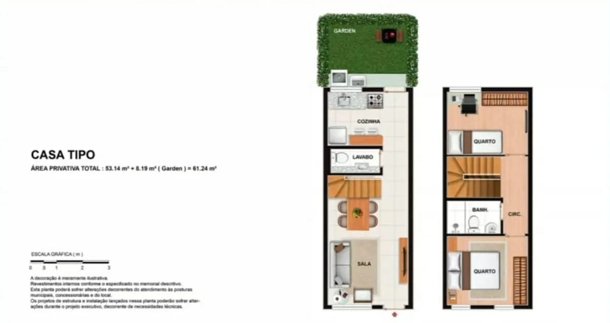 Planta 1: Vitale Eco Vargem Grande, apartamento de alto padrão em Outro, Rio de Janeiro