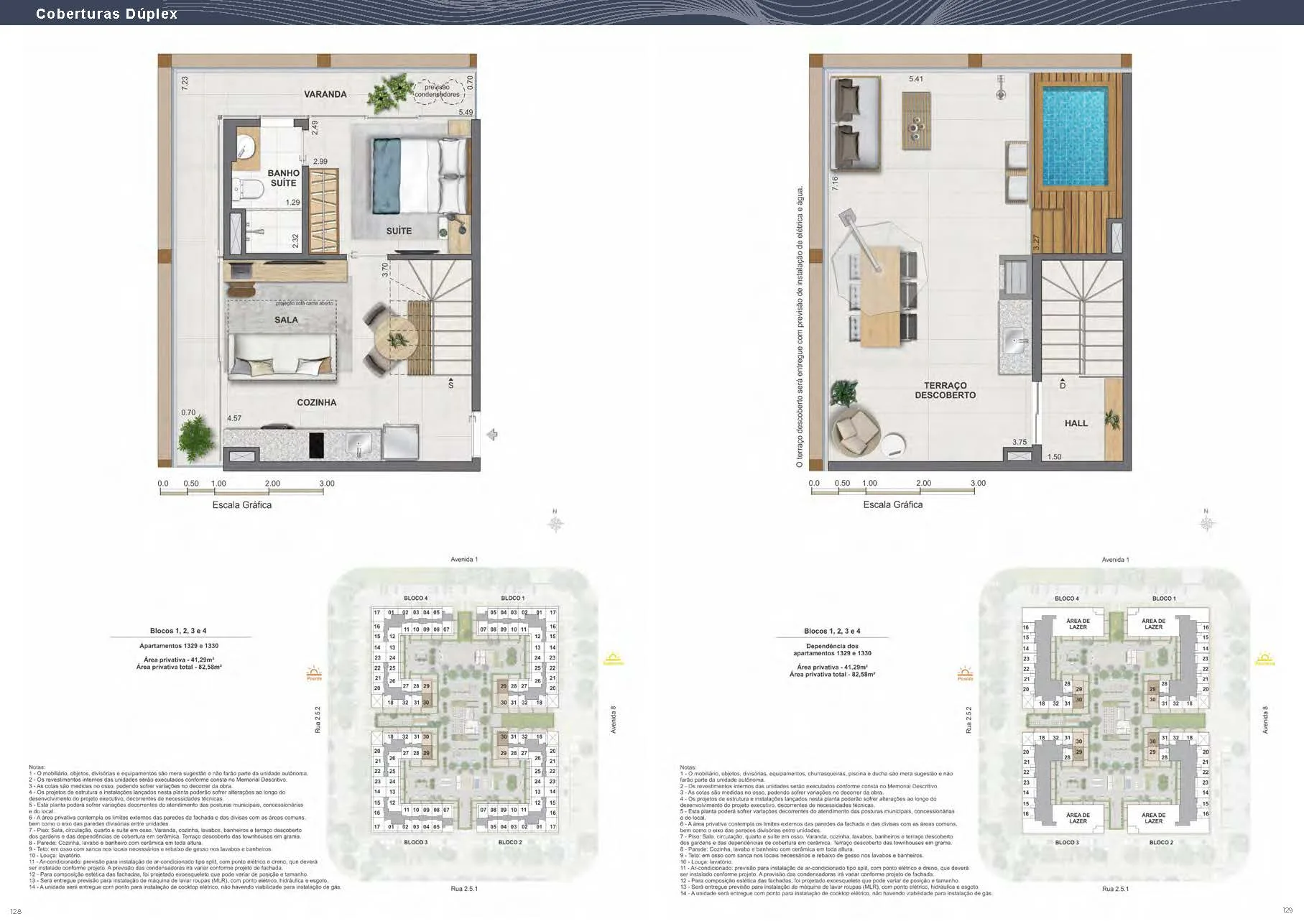 Planta 19: Arte Wave Residences, studio de alto padrão na Barra da Tijuca, Rio de Janeiro