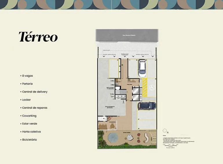 Planta 6: Grid Residencial Gávea, apartamento de alto padrão na Gávea, Rio de Janeiro