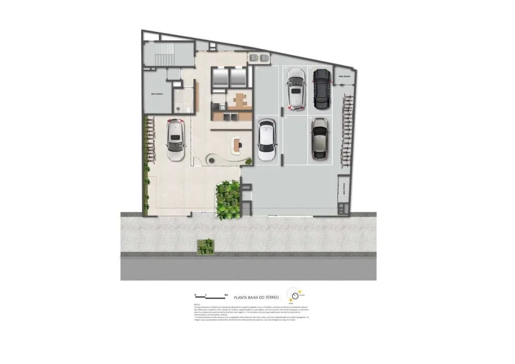 Planta 7: Ben in Rio Praia Ipanema, studio de alto padrão em Ipanema, Rio de Janeiro