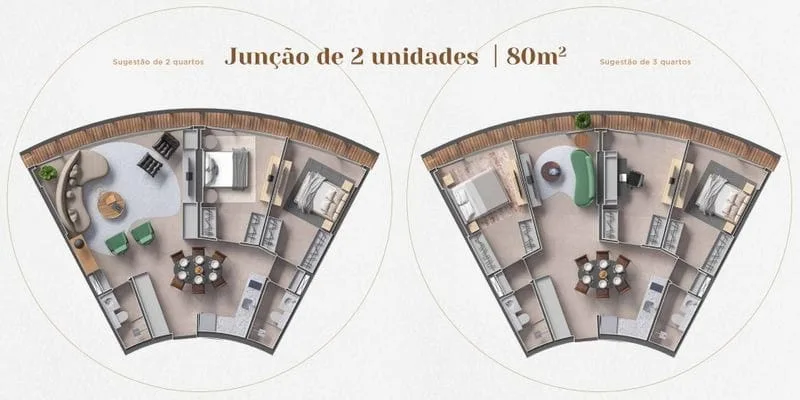 Planta 5: Niemeyer 360 Residence, studio de alto padrão na Barra da Tijuca, Rio de Janeiro