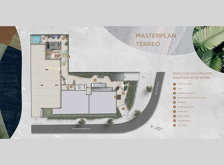 Planta 6: Arte Jardim Botânico, apartamento de alto padrão no Jardim Botânico, Rio de Janeiro