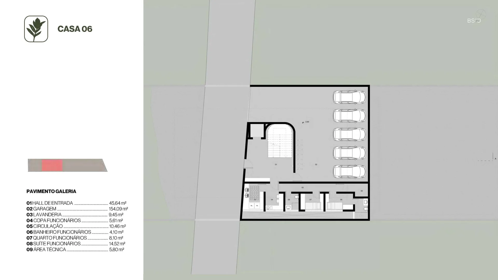 Planta 21: Estância Pernambuco Mozak, apartamento de alto padrão no Leblon, Rio de Janeiro