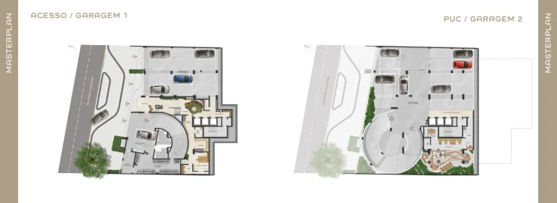 Planta 22: Guima Botafogo, studio de alto padrão em Botafogo, Rio de Janeiro