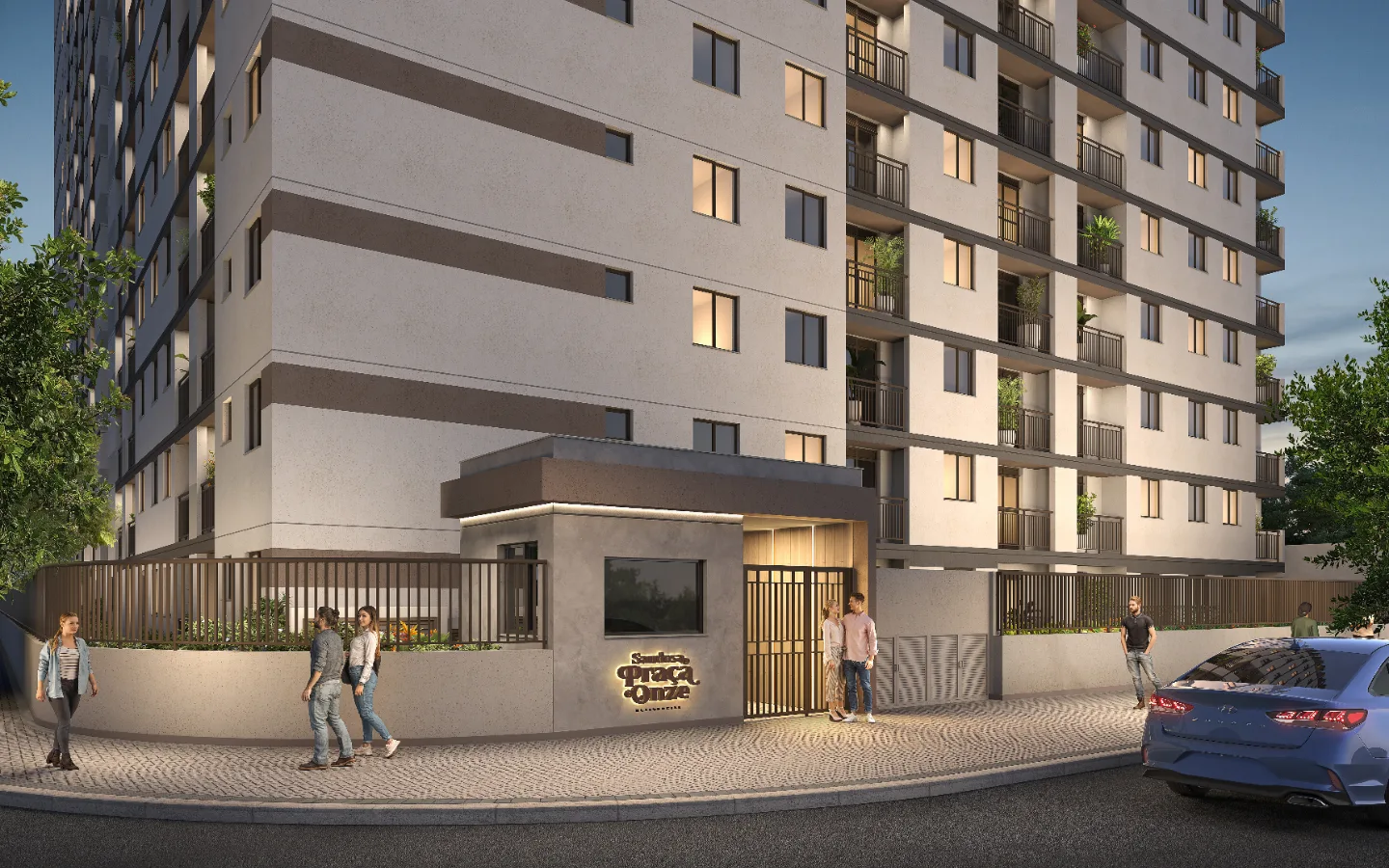 Saudosa Praça Onze Residencial, studio de alto padrão no Centro, Rio de Janeiro