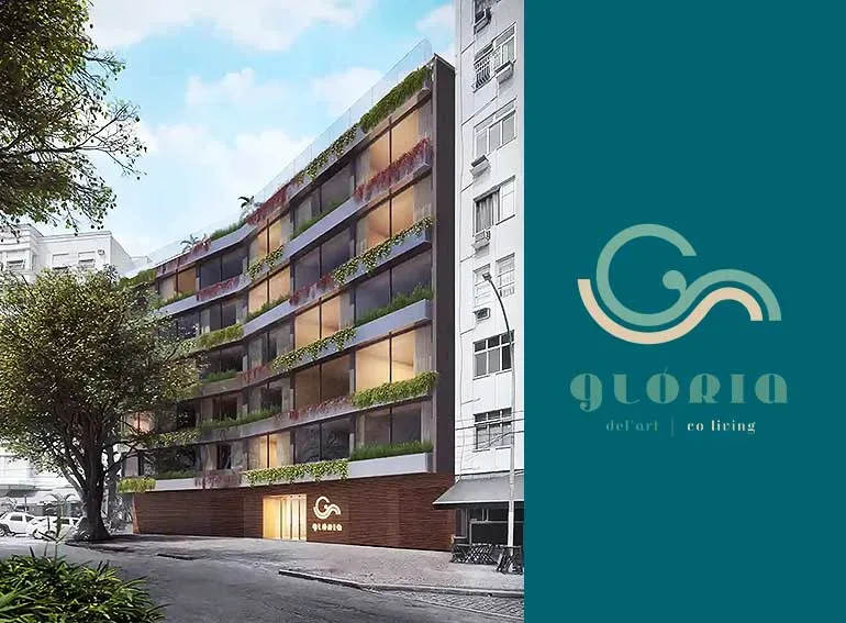 Glória Del Art Co Living, studio de alto padrão na Glória, Rio de Janeiro