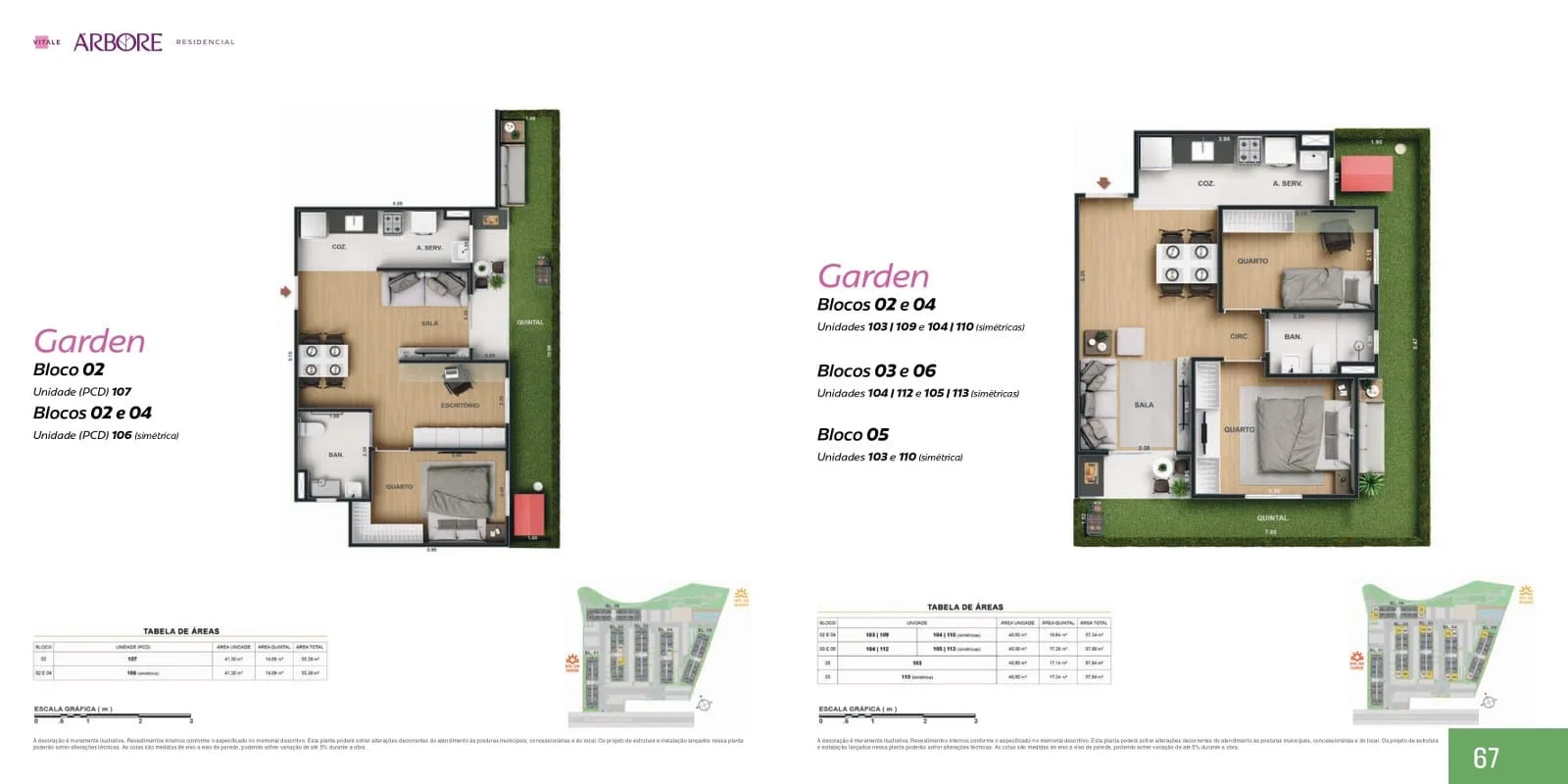 Planta 5: Árbore Camorim Residencial, apartamento de alto padrão em Outro, Rio de Janeiro