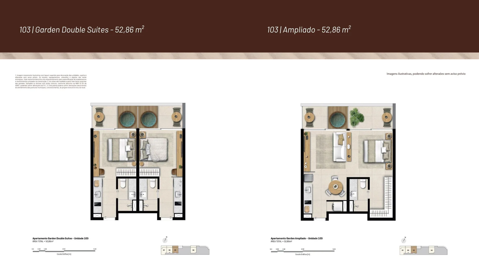 Planta 1: Stay Ludolf, apartamento de alto padrão no Leblon, Rio de Janeiro