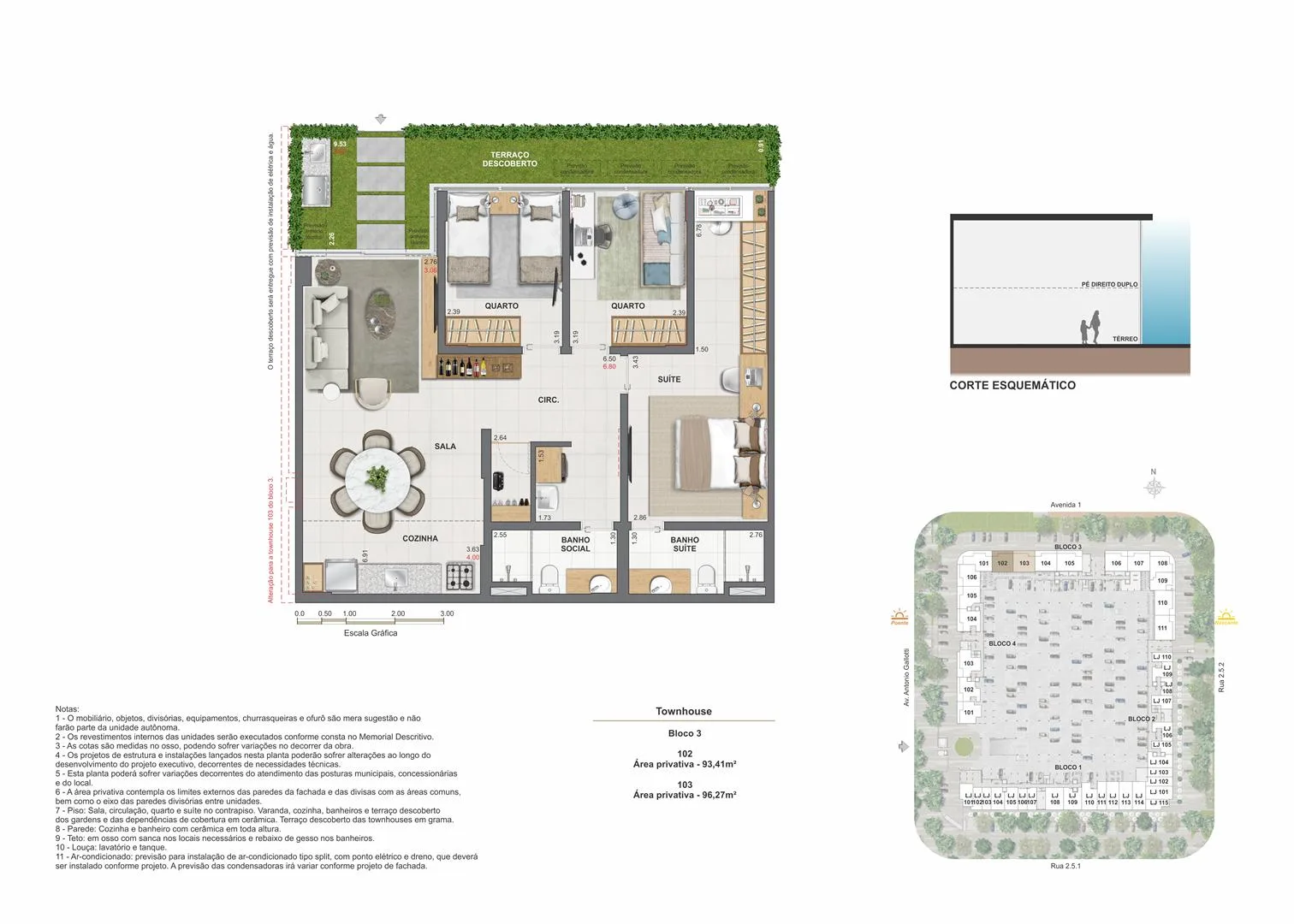 Planta 15: Arte Wood Residences, apartamento de alto padrão na Barra Olímpica, Rio de Janeiro