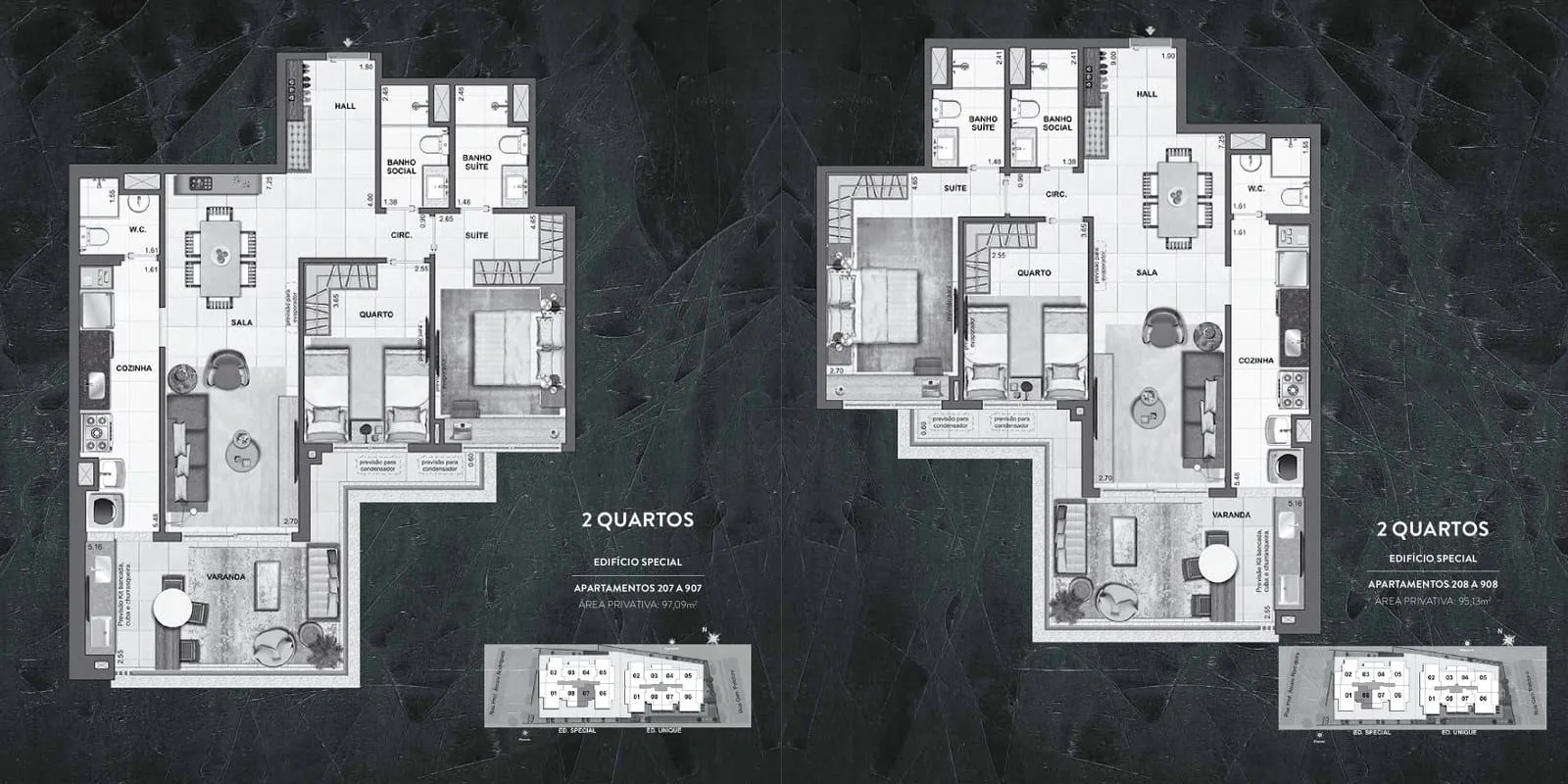 Planta 13: Easy Botafogo, apartamento de alto padrão em Botafogo, Rio de Janeiro