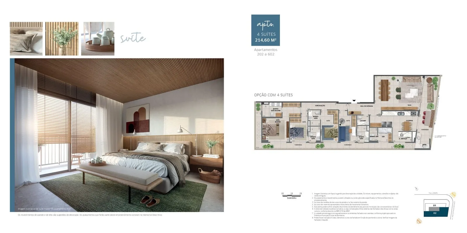 Planta 5: Lineu 708, apartamento de alto padrão na Lagoa, Rio de Janeiro