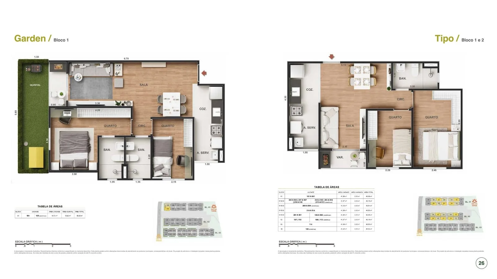 Planta 1: Vitale Park Residence, apartamento de alto padrão em Outro, Rio de Janeiro