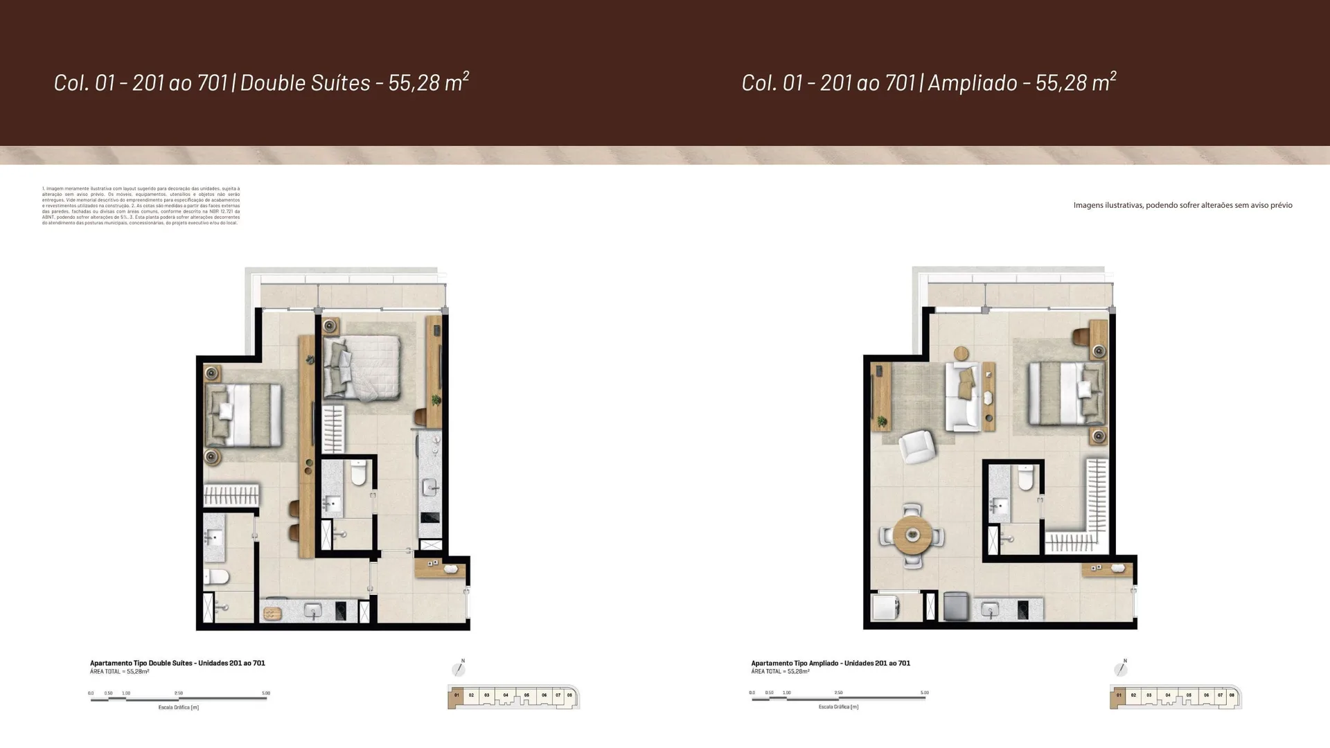 Planta 3: Stay Ludolf, apartamento de alto padrão no Leblon, Rio de Janeiro